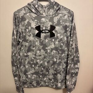 Under Armour Gray Camo Kids Hoodie